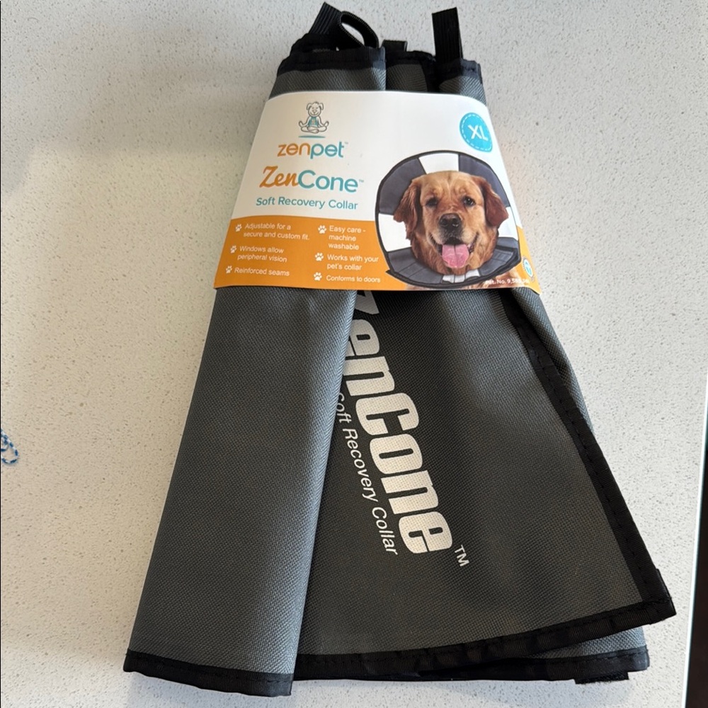 ZenCone Soft Recovery Collar - Gray